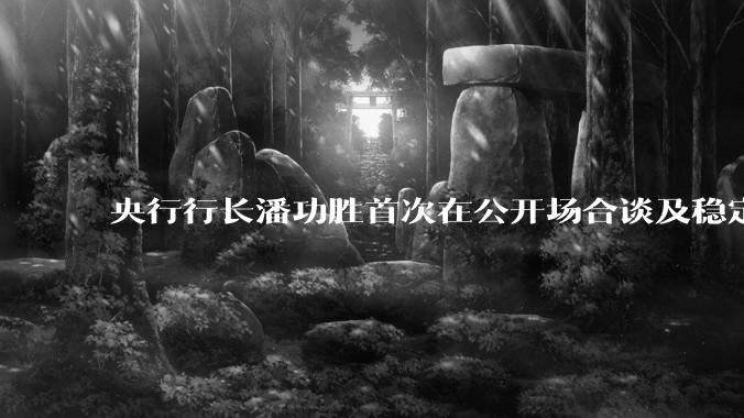 央行行长潘功胜首次在公开场合谈及稳定币，稳定币是什么？有何深意？